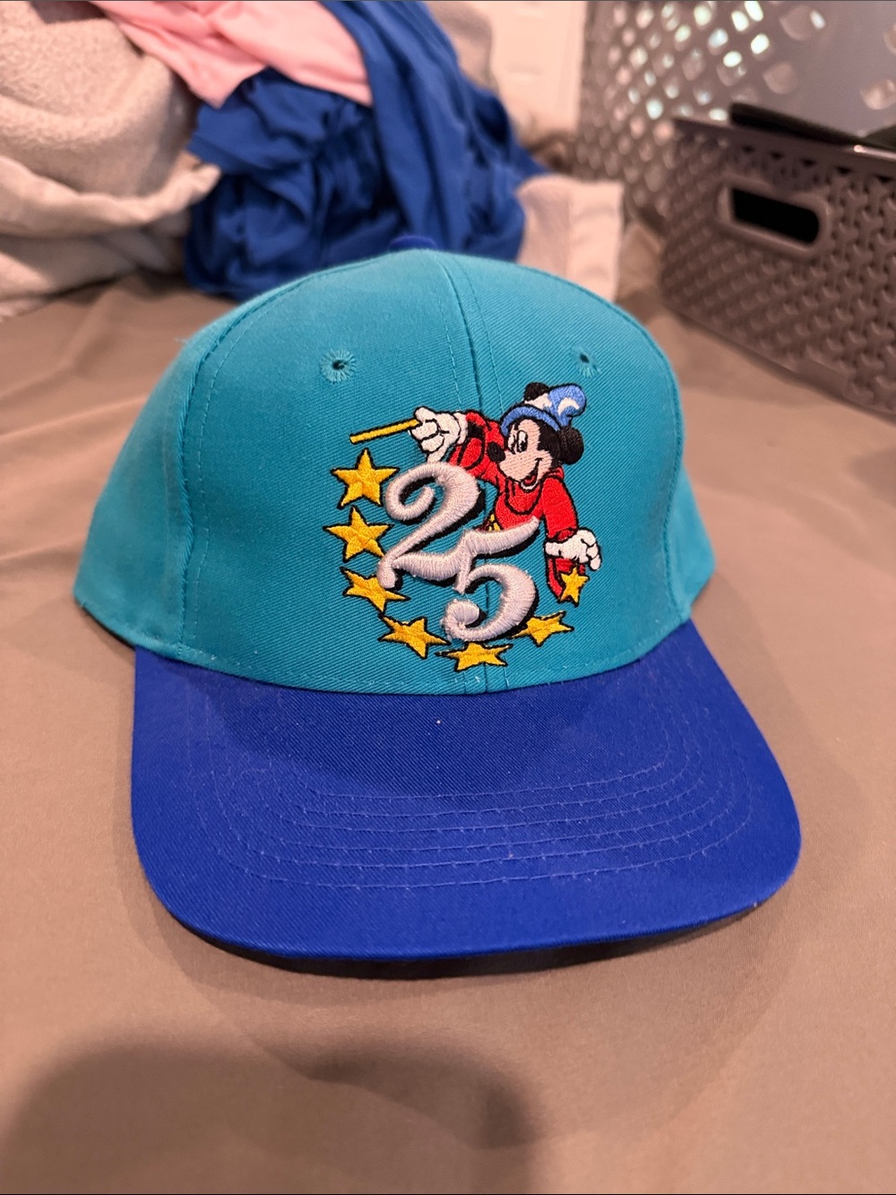 Hat with Mickey Mouse design